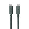 NATIVE UNION Anchor Cable USB Type-C to USB Type-C 240W 3m Slate Green (ACABLE-C-GRN-NP) - зображення 2