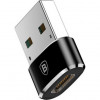 Baseus USB to USB-C Female Black (CAAOTG-01) - зображення 1
