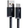 Baseus Fast Charging Data Cable USB to Type-C 100W 1m Slate Gray (CALD000616) - зображення 6