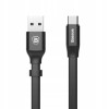 Baseus USB Cable to USB-C Nimble 0.23m Black (CATMBJ-01) - зображення 3