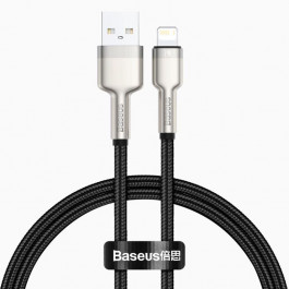Baseus Cafule Series Metal Data Cable USB to IP 2.4A 0.25m Black (CALJK-01)