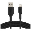 Belkin USB 2.0 AM to Lightning 1m black (CAA002BT1MBK) - зображення 3