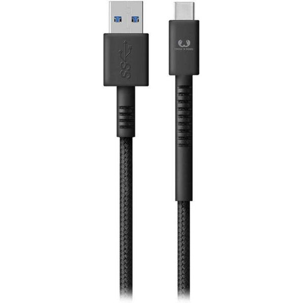 Fresh N Rebel Fresh 'N Rebel USB Cable to USB-C Fabriq 1.5m Concrete (2CCF150CC) - зображення 1