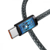 Baseus Dynamic USB Type-C to Type-C 100W 2m Grey (CALD000316) - зображення 6
