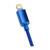 Baseus USB Type C to Lightning Crystal Shine Series 20W 1.2m Blue (CAJY000203) - зображення 4