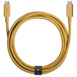 NATIVE UNION Belt Cable USB Type-C to USB Type-C Pro 240W 2.4m Kraft (BELT-PRO2-KFT-NP)