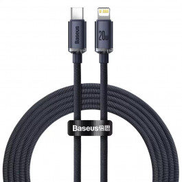 Baseus Crystal Shine Series Fast Charging Data Cable Type-C to Lightning 2m Blue (CAJY000303)