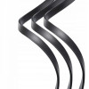Baseus Fabric 3-in-1 Flexible cabel USB M+L+T 3.5A 1.2m Dark Gray (CAMLT-BYG1) - зображення 4
