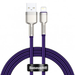   Baseus Cafule Metal Data Cable USB for Lightning 1m Purple (CALJK-A05)