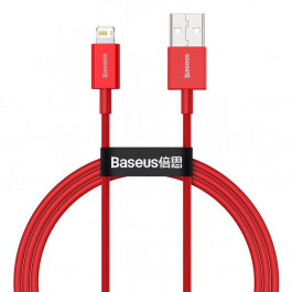 Baseus Superior Series Fast Charging Lightning 1m Red (CALYS-A09)