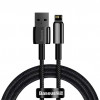 Baseus Tungsten Gold Fast Charging Data Cable USB for Lightning 1m Black (CALWJ-01) - зображення 1