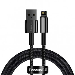 Baseus Tungsten Gold Fast Charging Data Cable USB for Lightning 1m Black (CALWJ-01)
