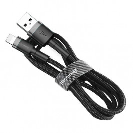 Baseus cafule Cable USB For iP 2A 3m Gray+Black (CALKLF-RG1)