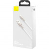 Baseus USB-A - Lightning Cafule Series Metal Data Cable 1m White (CALJK-A02) - зображення 9