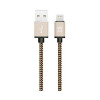 XtremeMac Lightning Nylon Cable Gold 1.2m (XCL-PRC-93) - зображення 1