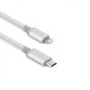 Moshi Integra USB-C to Lightning Cable Jet Silver 1.2m (99MO084105) - зображення 2
