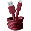 Fresh N Rebel Fabriq USB-C Cable 1,5m Ruby (2CCF150RU) - зображення 2
