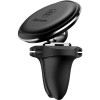 Baseus Car Holder Magnetic Air Vent Mount Holder with cable clip Black (SUGX-A01) - зображення 1