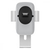 Baseus Metal Age II Gravity Car Mount Air Outlet Version Silver (SUJS000012) - зображення 4