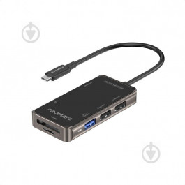 Promate PrimeHub-Lite USB-C (primehub-lite.grey)