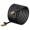 Baseus High Speed Seven types RJ45 10Gigabit network cable round cable 8m Black (WKJS010601) - зображення 2