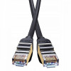 Baseus High Speed Seven types RJ45 10Gigabit network cable round cable 8m Black (WKJS010601) - зображення 4