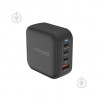 Promate GaNPort4-100PD 100W 3хUSB-C+USB-A Black (ganport4-100pd.black) - зображення 1