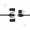 Promate PentaPower USB-C/USB-А to USB-C/Micro USB/Lightning 1.2m Black (pentapower.black) - зображення 1