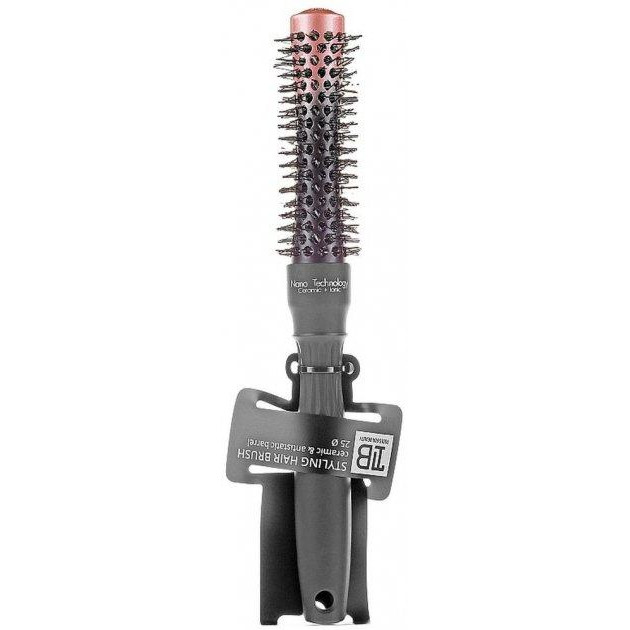 Lussoni Керамічна щітка кругла увігнута  Tools For Beauty Concave Styling Hair Brush 25 мм (5903018916774) - зображення 1