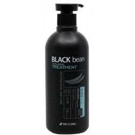 3W CLINIC Відновлювальний бальзам для волосся  Black Bean Vitalizang Treatment 500 мл (8809772620476)