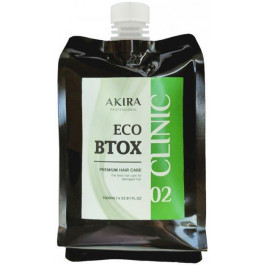 Akira Засіб для відновлення волосся  Eco Btox Hair Clinic 02 1000 мл (8809631821600)