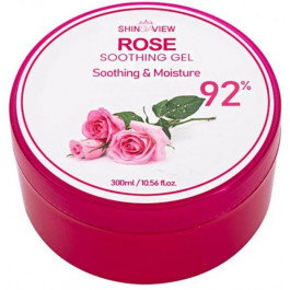 Shinsiaview Зволожуючий гель для шкіри з трояндою  Rose Soothing Gel 92% 300 мл (8809674180245)