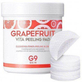 G9skin Пілінг-диски для обличчя  Grapefruit Vita Peeling Pad з екстрактом грейпфрута 100 шт (8809211653379)