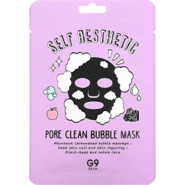 G9skin Пухирцева тканинна маска для обличчя  Self Aesthetic Pore Clean Bubble Mask 23 мл (8809211654550)