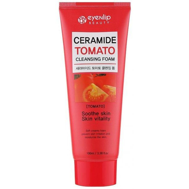 Eyenlip Пінка для вмивання  Ceramide Tomato Cleansing Foam, 100 мл - зображення 1