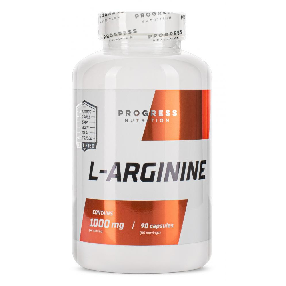 Progress Nutrition L-Arginine 90 caps - зображення 1