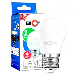 Biom LED BT-544 G45 4W E27 4500К матовая