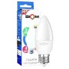 Світлодіодна лампа LED Biom LED BT-547 C37 4W E27 3000К матовая