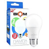 Світлодіодна лампа LED Biom LED BT-512 A60 12W E27 4500К матовая