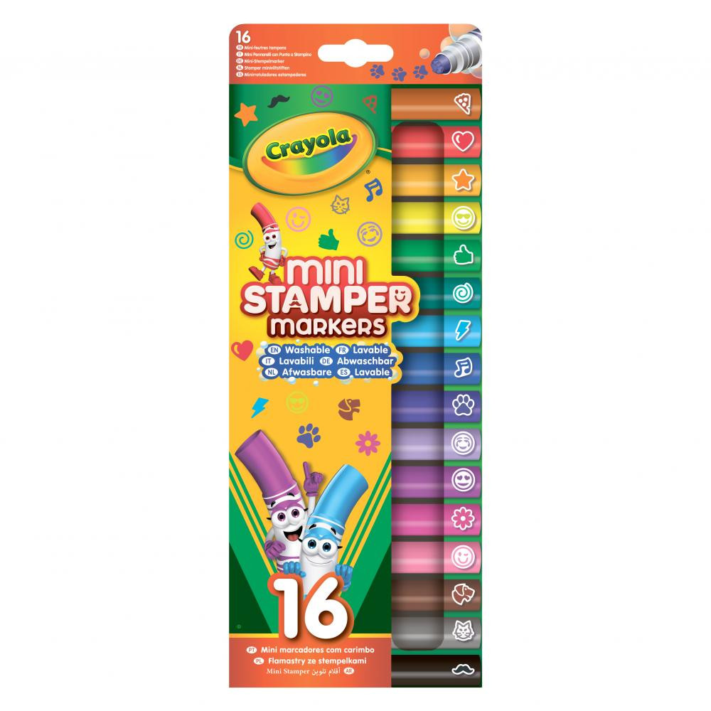 Crayola Markers зі штампами 16 шт. (58-8741) - зображення 1