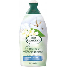   L'Angelica Гель-піна для душу та ванни  Bath & Shower Gel Cotone e Muschio bianco Бавовна та білий мускус 450 м