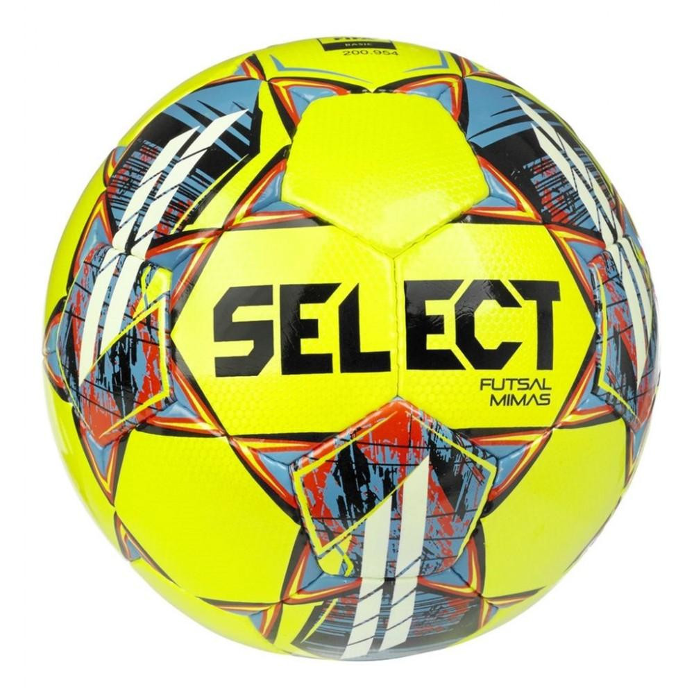 SELECT Futsal Mimas v22 №4 Yellow-White (5703543298372) - зображення 1