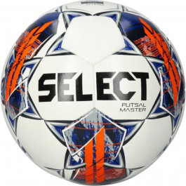 SELECT Futsal Master v22 size 4 White/Orange (104346-358)