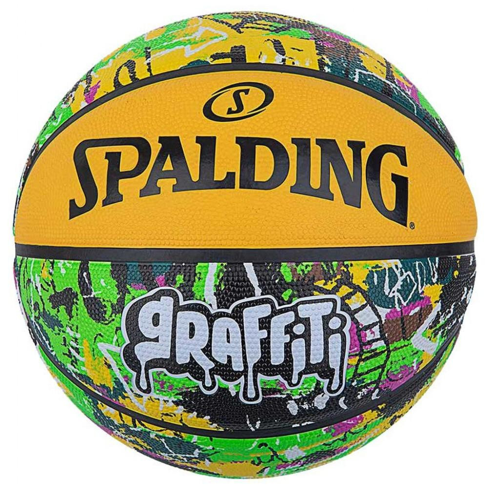 Spalding Graffiti Yellow/Multicolor Size 7 (84374Z) - зображення 1