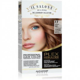Alfaparf Il Salone Milano Plex Rebuilder перманентна фарба для волосся відтінок 7.7 - Cinnamon Blonde 1 кс