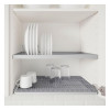 IKEA METOD 194.571.84 навісна шафа з сушаркою/2 двер, білий/Ringhult світло-сірий - зображення 2