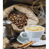 STRATEG Картина за номерами ПРЕМІУМ Запашна натуральна кава розміром 30х40 см SS-6638 - зображення 1