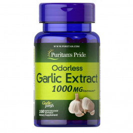   Puritan's Pride Odorless Garlic 1000 mg 100 капсул