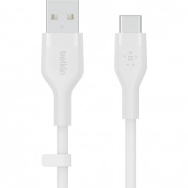 Belkin Boost Up Charge Flex USB-A to USB-C 1м White (CAB008BT1MWH)