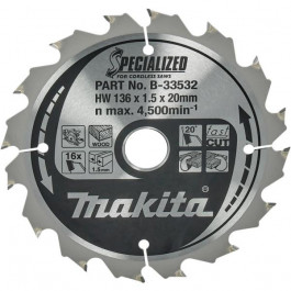   Makita 136x20x1,0мм (B-33532)